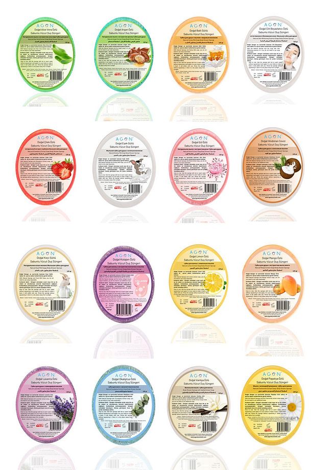 Agon Doğal El Yapımı Papatya Özlü Sabunlu Vücut Duş Süngeri 125 gr - Görsel 2